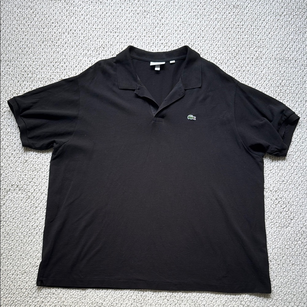 Lacoste Black Polo Shirt Classic Design